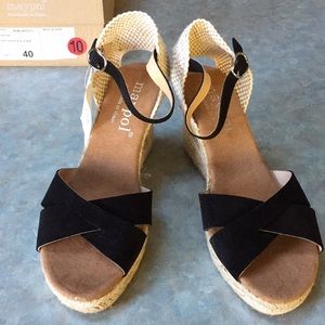 Maypol wedge heel sandals